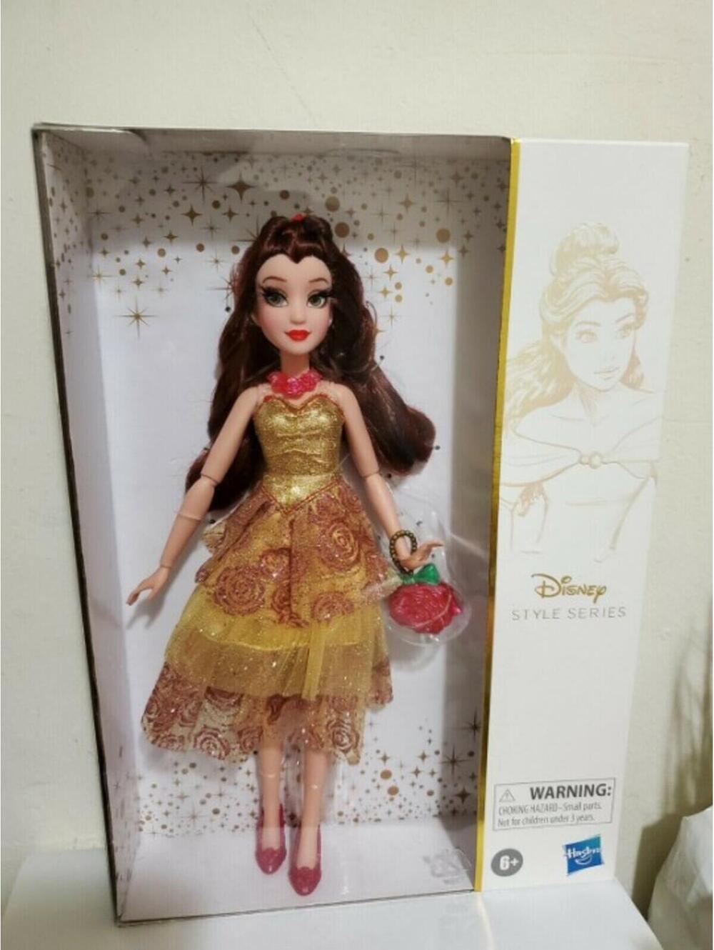 Disney Princess Style Series Belle Doll Collector Edition Rose Purse New In Box